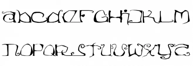 Eisregen Шрифта строчной