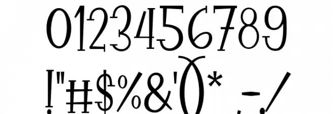 Eitaro Font OTHER CHARS