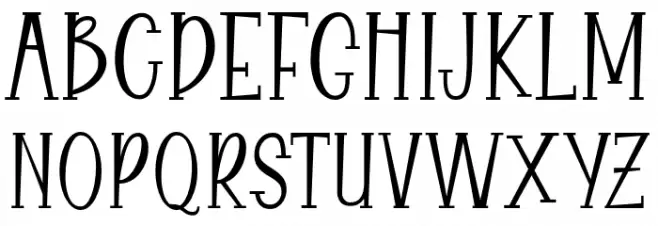 Eitaro Font UPPERCASE