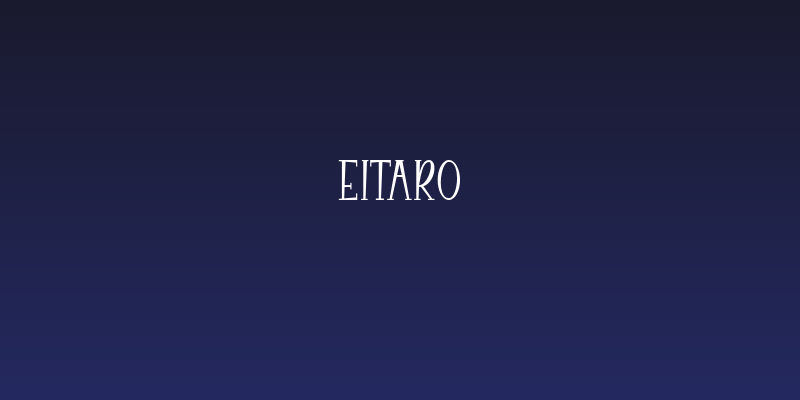 Eitaro Social Header