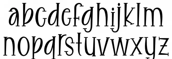 Eitaro フォント 小文字