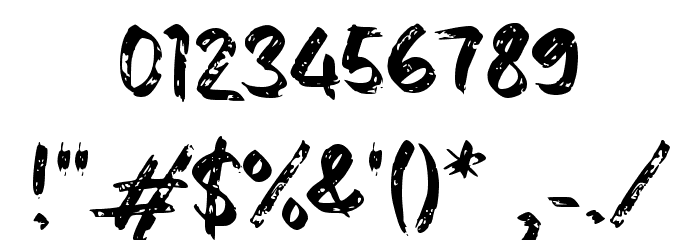 Either Peace Font OTHER CHARS