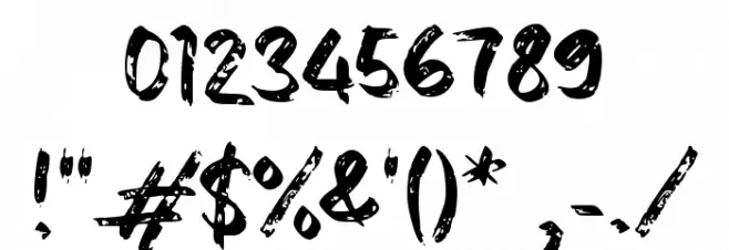Either Peace Font Alte caractere