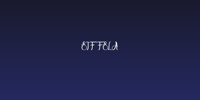 eiffela Social Header