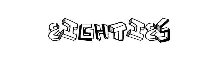 eighties  لخطوط تنزيل