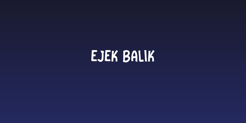 Ejek Balik Social Header