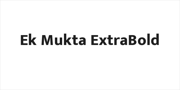 Ek Mukta ExtraBold Logo