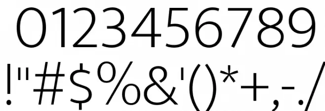 Ek Mukta ExtraLight Font OTHER CHARS