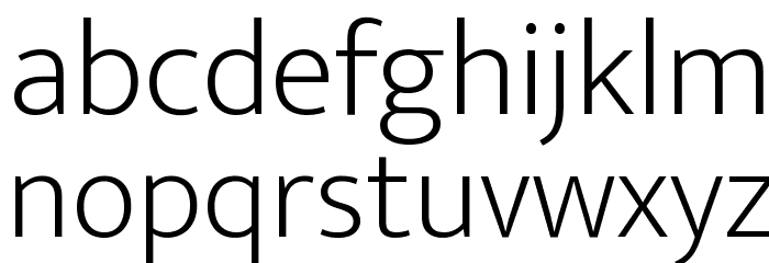 Ek Mukta ExtraLight Font LOWERCASE