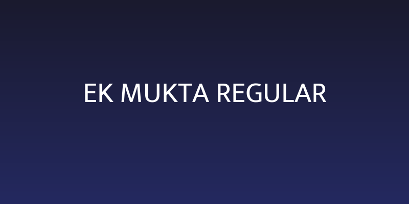 Ek Mukta Regular Social Header