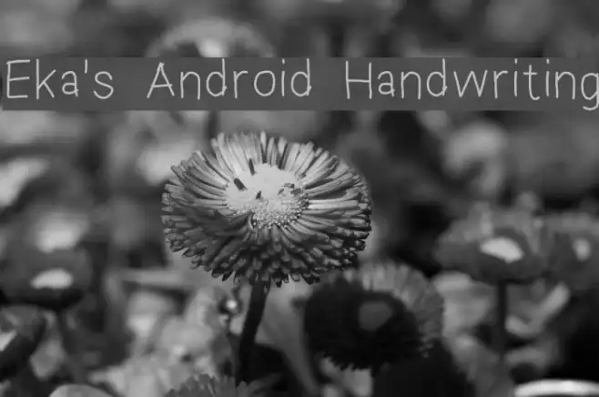 Eka's Android Handwriting Example 1
