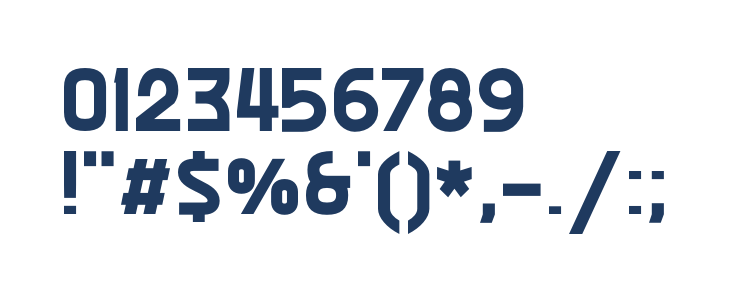 Ekela ExtraBold Other Characters