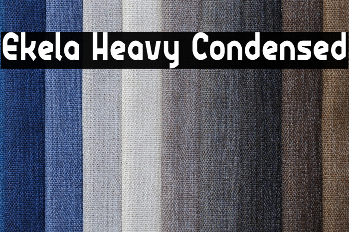 Ekela Heavy Condensed Example 1