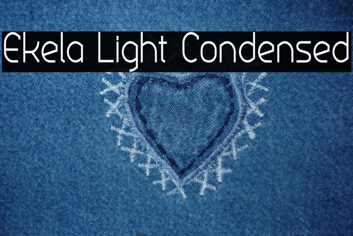 Ekela Light Condensed Example 2