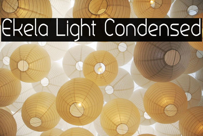 Ekela Light Condensed Example 3