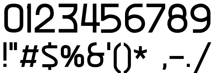 Ekela Regular Font OTHER CHARS