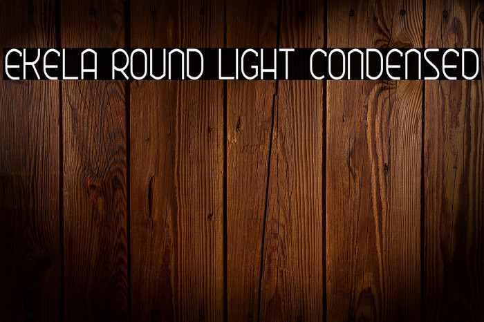 Ekela Round Light Condensed Example 2