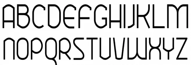 Ekela Round Light Condensed خط أحرف صغيرة