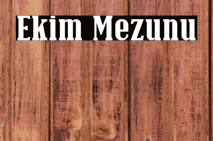 Ekim Mezunu Example 3