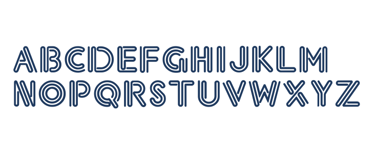 Eklektic-Normal Lowercase