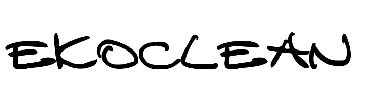 Ekoclean  Скачать бесплатные шрифты