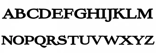 Ekorre PERSONAL USE ONLY Black Schriftart Groß