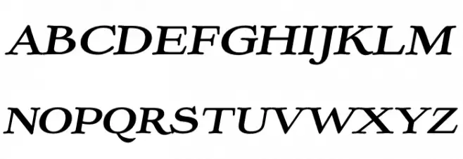 Ekorre PERSONAL USE ONLY Bold Italic Fuentes MAYÚSCULAS