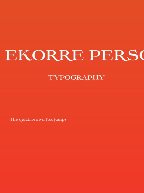 Ekorre PERSONAL USE ONLY Regular Poster