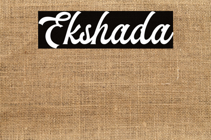 Ekshada Example 1