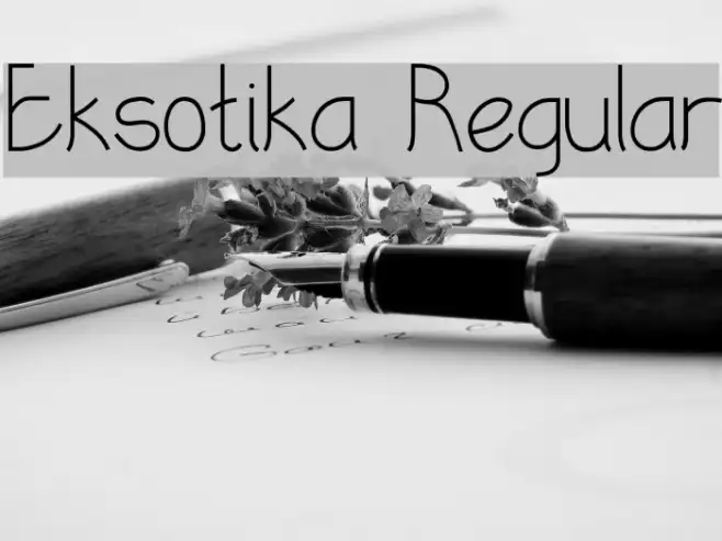 Eksotika Regular Example 1