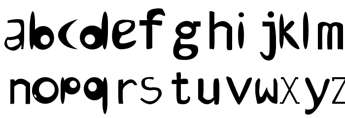Eksperimen Font LOWERCASE