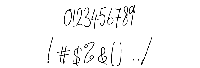 Ekuador City Font OTHER CHARS