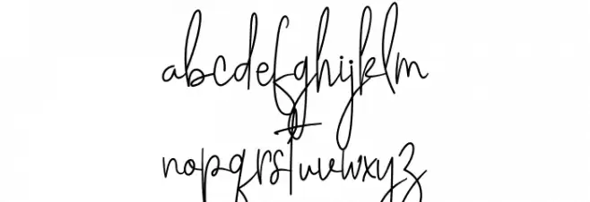 Ekuador City 字体 小写