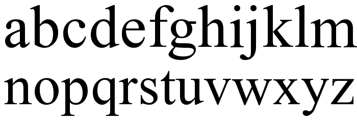 Ekushey Mohua Normal Font LOWERCASE
