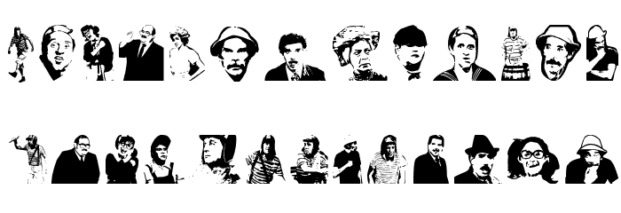 EL CHAVO DEL 8 Font | Download for Free - FFonts.net