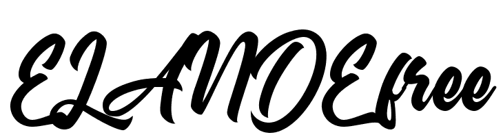 ELANDE free  Frei Schriftart Herunterladen