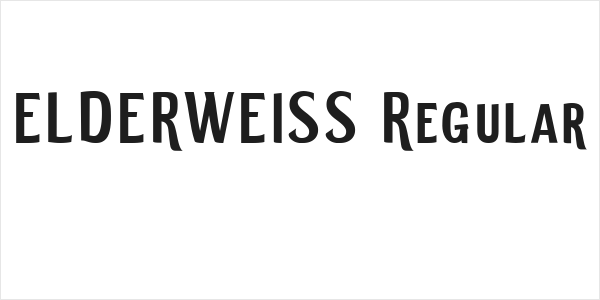 ELDERWEISS Regular Logo