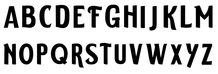 ELDERWEISS Regular Font LOWERCASE