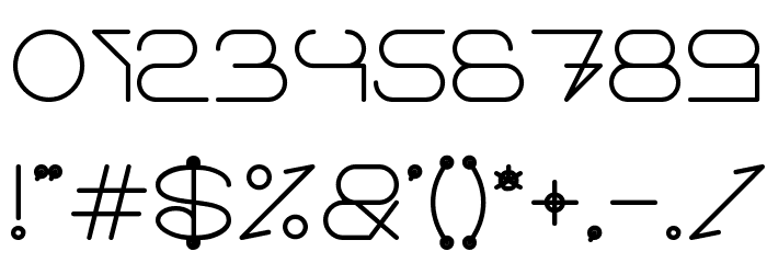 ELECTRIC CITY Bold Font OTHER CHARS