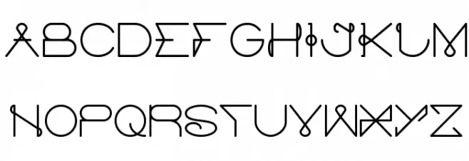 ELECTRIC CITY Bold Schriftart Groß