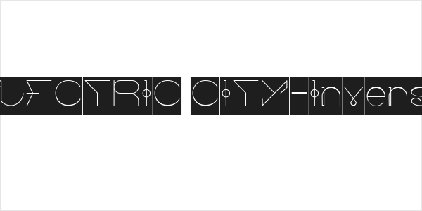 ELECTRIC CITY-Inverse Logo