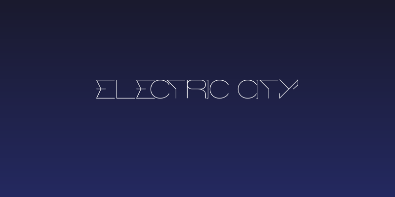 ELECTRIC CITY Social Header