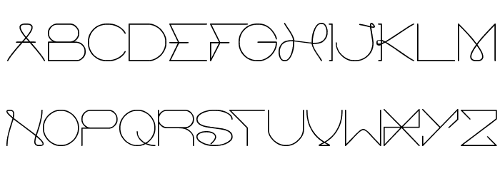 ELECTRIC CITY Font LOWERCASE