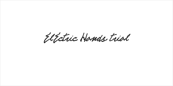 ELECTRIC HANDS trial Logo