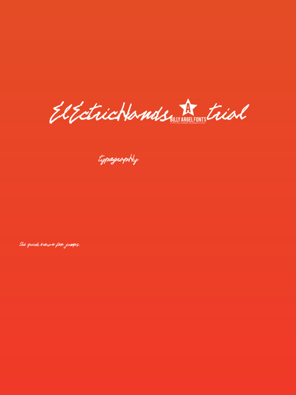 ELECTRICHANDS-trial Poster