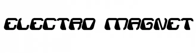 ELECTRO MAGNET  Frei Schriftart Herunterladen