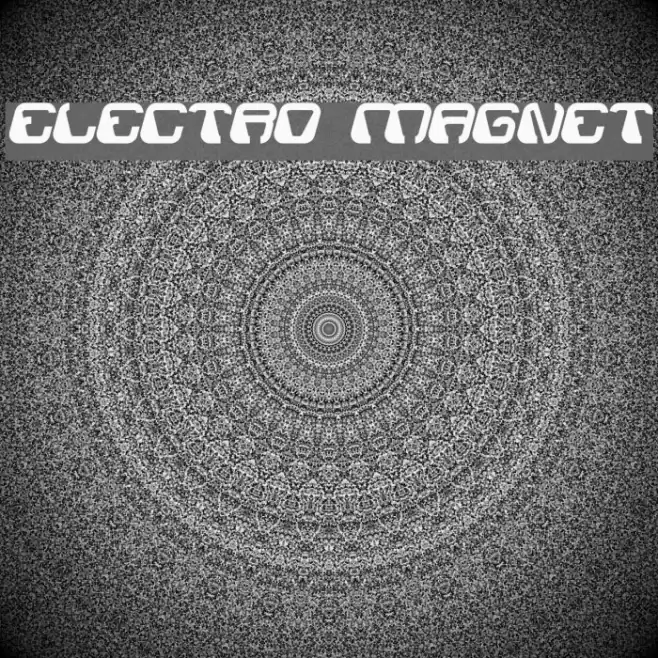 ELECTRO MAGNET Font examples