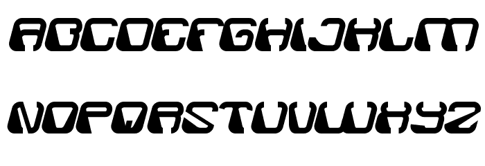 ELECTRO MAGNET Font LOWERCASE