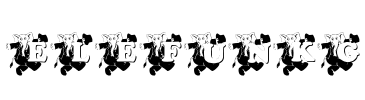 ELEFUN_KG Font