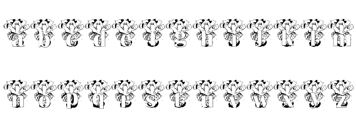 ELEFUN_KG Font LOWERCASE
